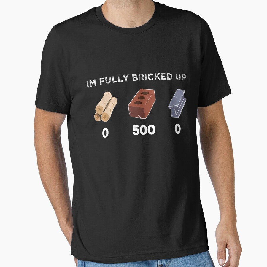 Im fully bricked up funny gamer meme gen Z slang by CAnastazyshop