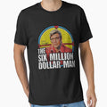 Vintage Retro Six Million Dollar Man by ArthurLemaire