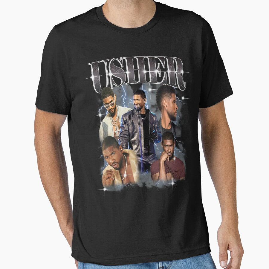 Usher Concert Retro by LaraRaid