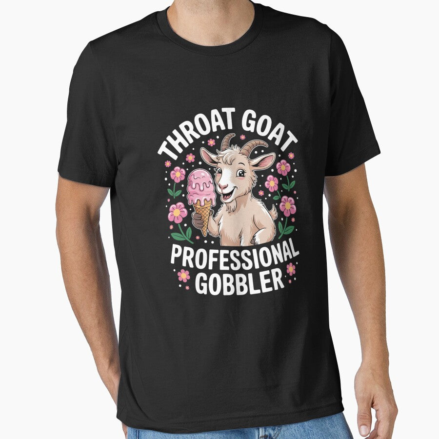 Throat Goat Embarrassing Inappropriate Gag Meme Humor by sheenmi