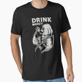 Drink More Funny Drinking Gift by BiagioDeFranco