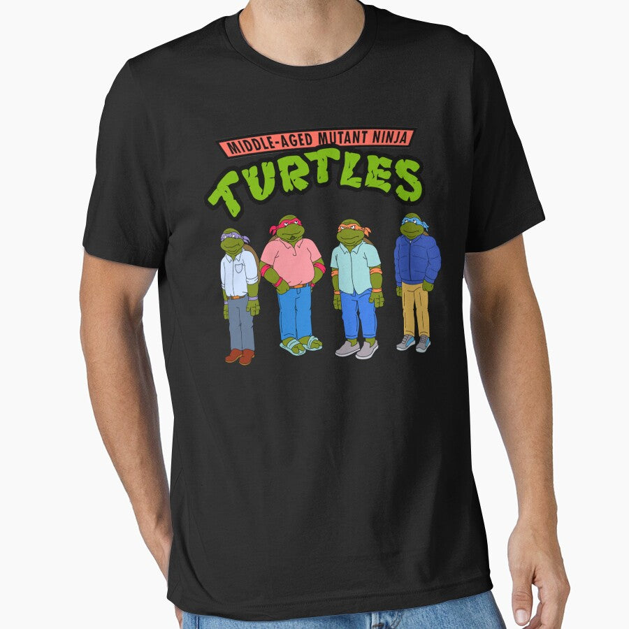 Middle-Aged Mutant Ninja Turtles Classic T-Shirt by bottomb