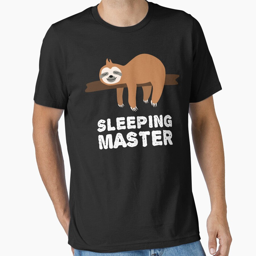 Sleeping Master - Funny Sloth Quotes by EnzoVectorism