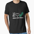 Peace, Love Pickles Pickles Lover Food Lover by ControlCenter