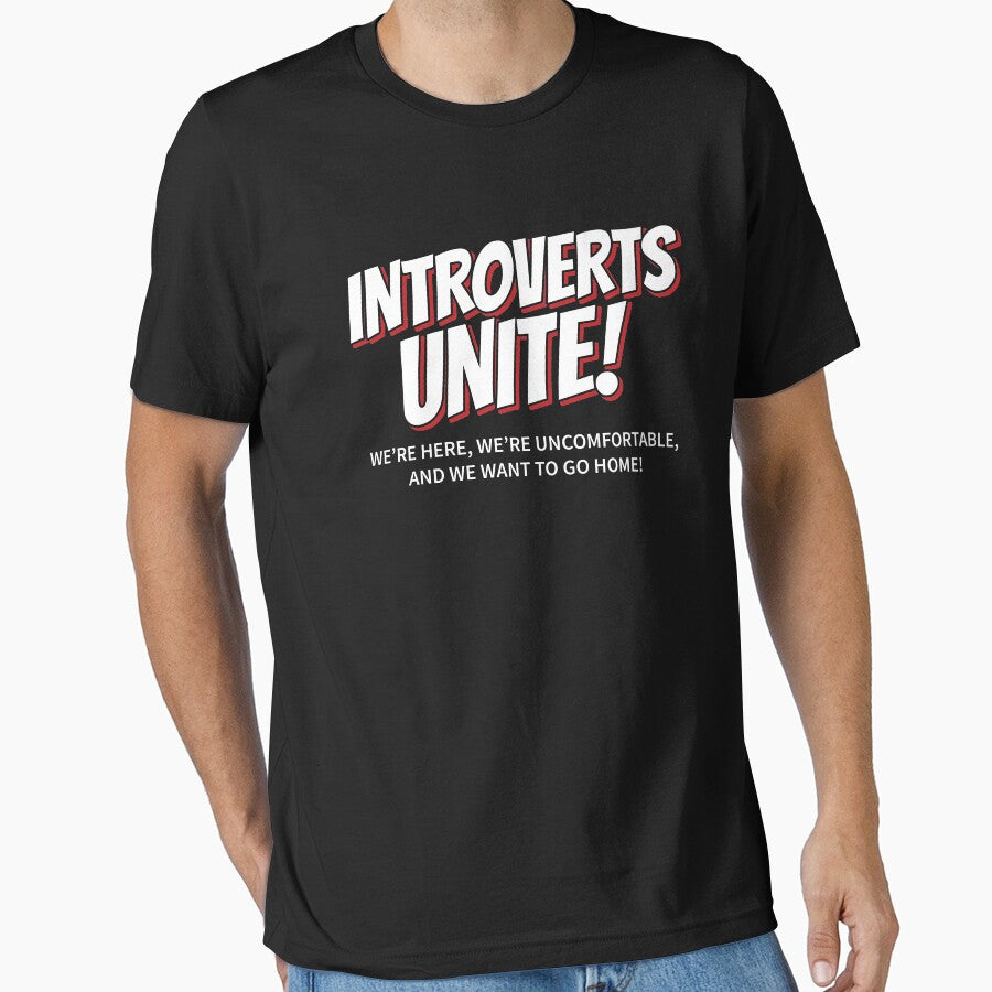 Introverts Unite Funny Introvert Gift by designeclipse