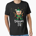 Designer Elf Squad Women Christmas Matching Family Group by ZNOVANNA