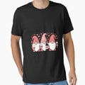 Gnome Wine Lover Happy Valentines Day Pajama by SapfireStuArt
