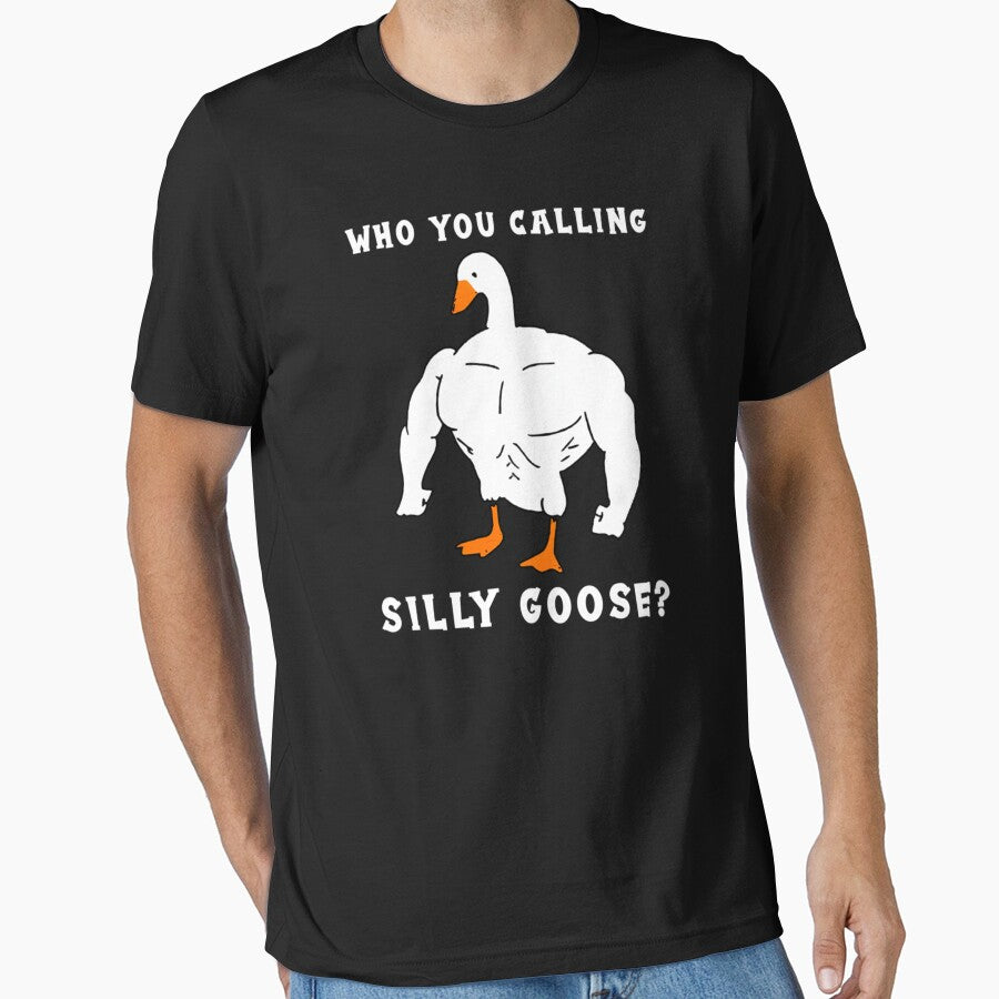 Who You Calling Silly Goose? – Funny Gym Meme by StickChic