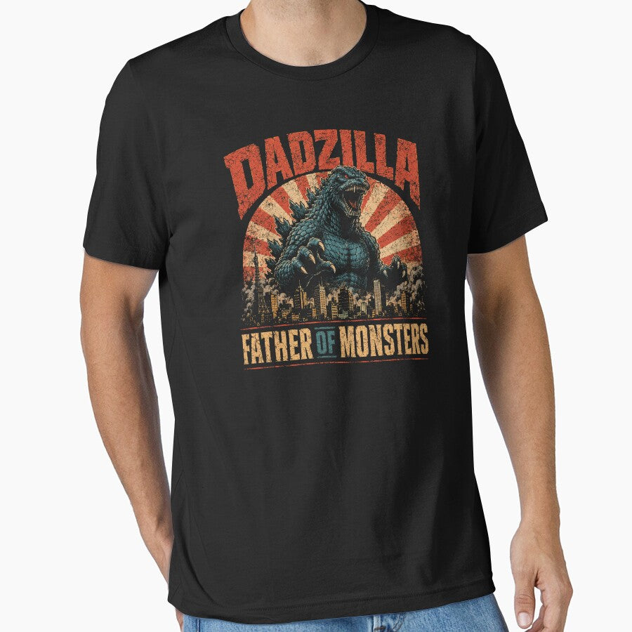 Funny Dadzilla, Father Day, Funny Papa, Cool Daddy Dinosaur 2 by Naviiraart