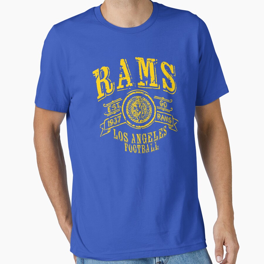 Rams Vintage Football by BrewU
