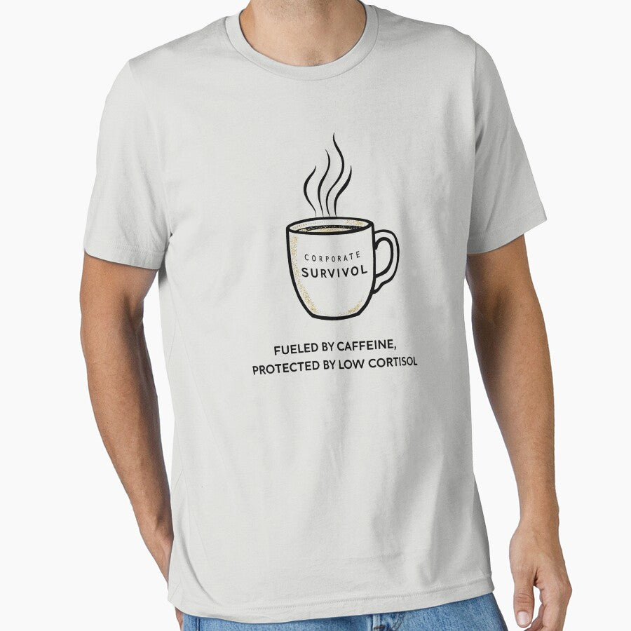 Corporate Survival Fueled By Caffeine by LunaMagicStudio