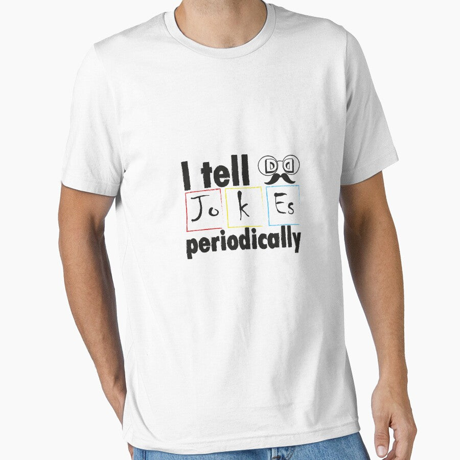 I Tell Dad Jokes Periodically Funny Father's Day Gift Chemistry Periodical Table by smile20001