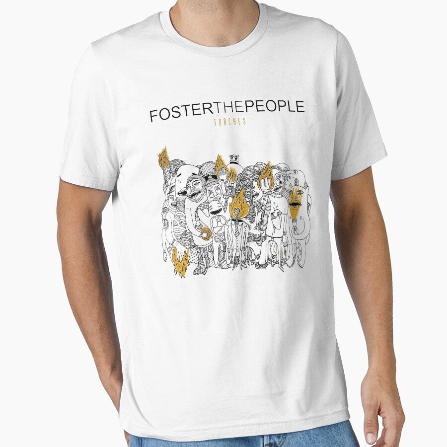 foster the people Torches Sketchbook Crowd by jodieacartwa