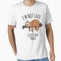 I'm Not Lazy, I Just Save Energy - Lazy Sloth Sleeping by EnzoVectorism