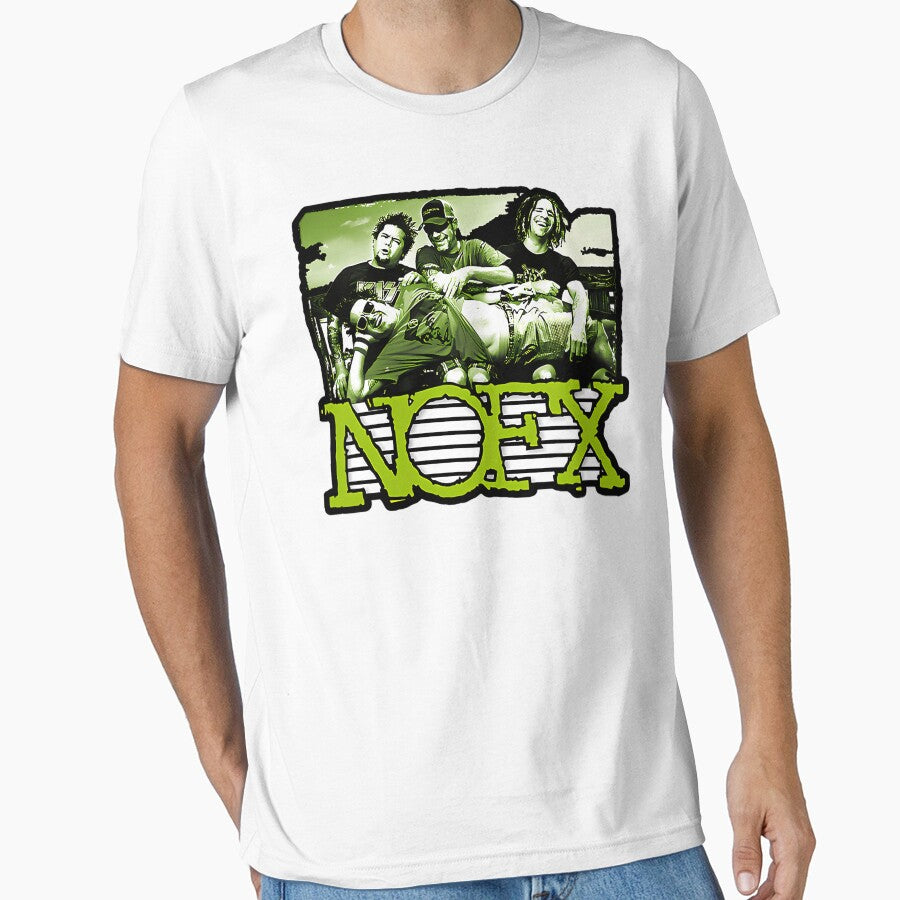 N.O.F.X Punk Rock Band Vintage by CMTomlinArt