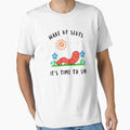 Wake Up Sluts It's Time To Sin. funny animal shirt meme graphic tee sarcastic by Black & Aura