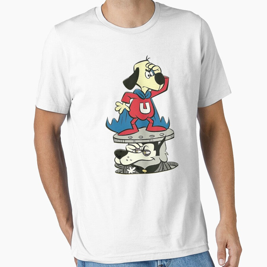 Underdog Cartoon Superhero and Simon Bar Sinister by Moonpaw-Whimsy