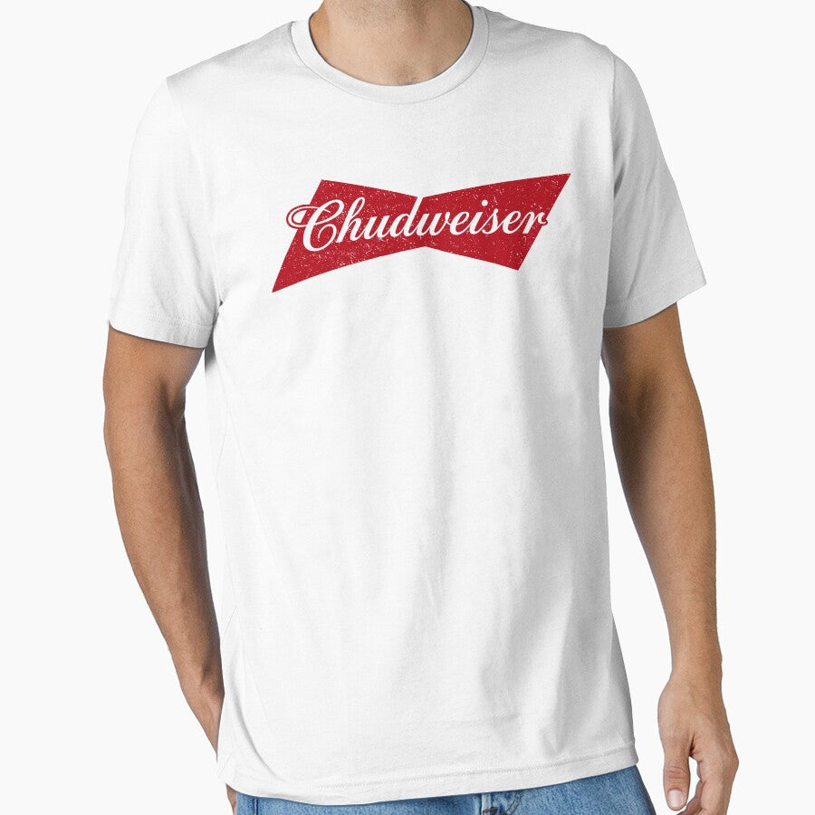 Vintage Chudweiser Logo Parody Beer Lover Retro Graphic by jinajinawoodood