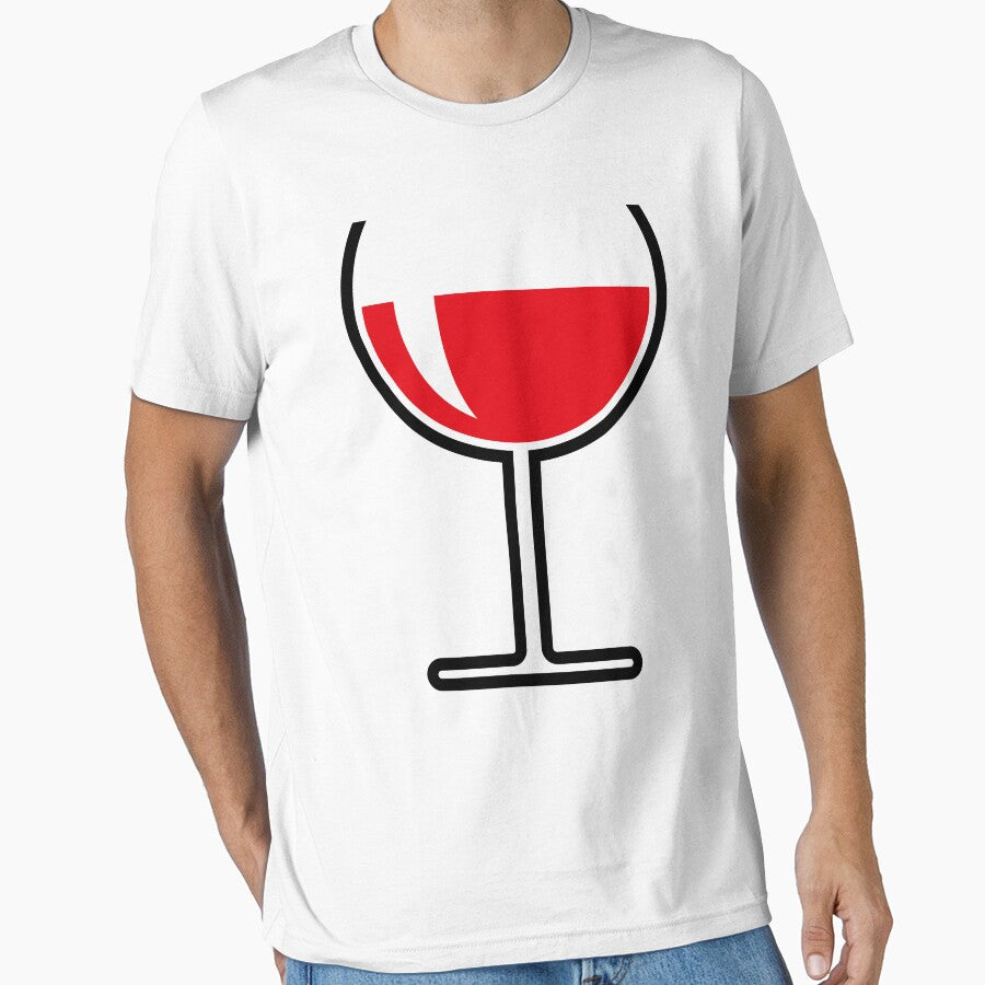 Red Wine Glass (Round / Open) by MrFaulbaum