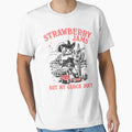 Strawberry Jams But My Glock Don't Vintage Style Shirt, Funny Cat Cowboy Meme Shirt, Vintage 90s Meme Shirt, Strawberry by Rosqzz