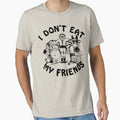 I Dont Eat my Friends Vintage Animal Rights Meat is Murder by Pinkandfurryous