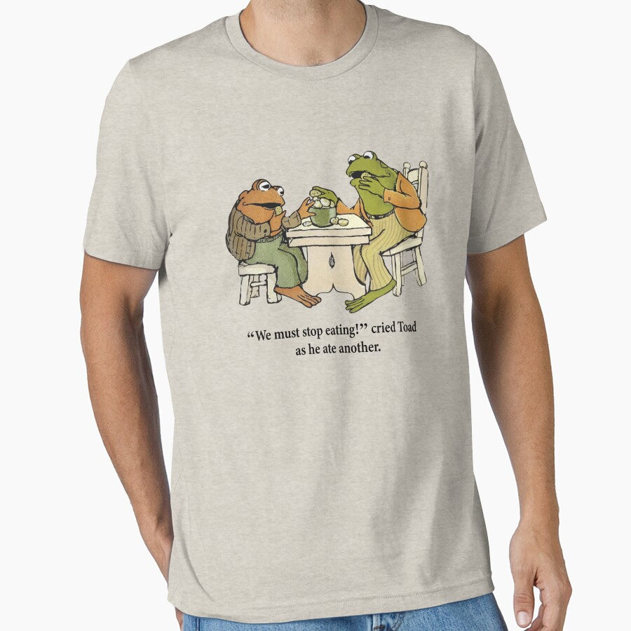 Frog and Toad Eating Cookies by sketchonic