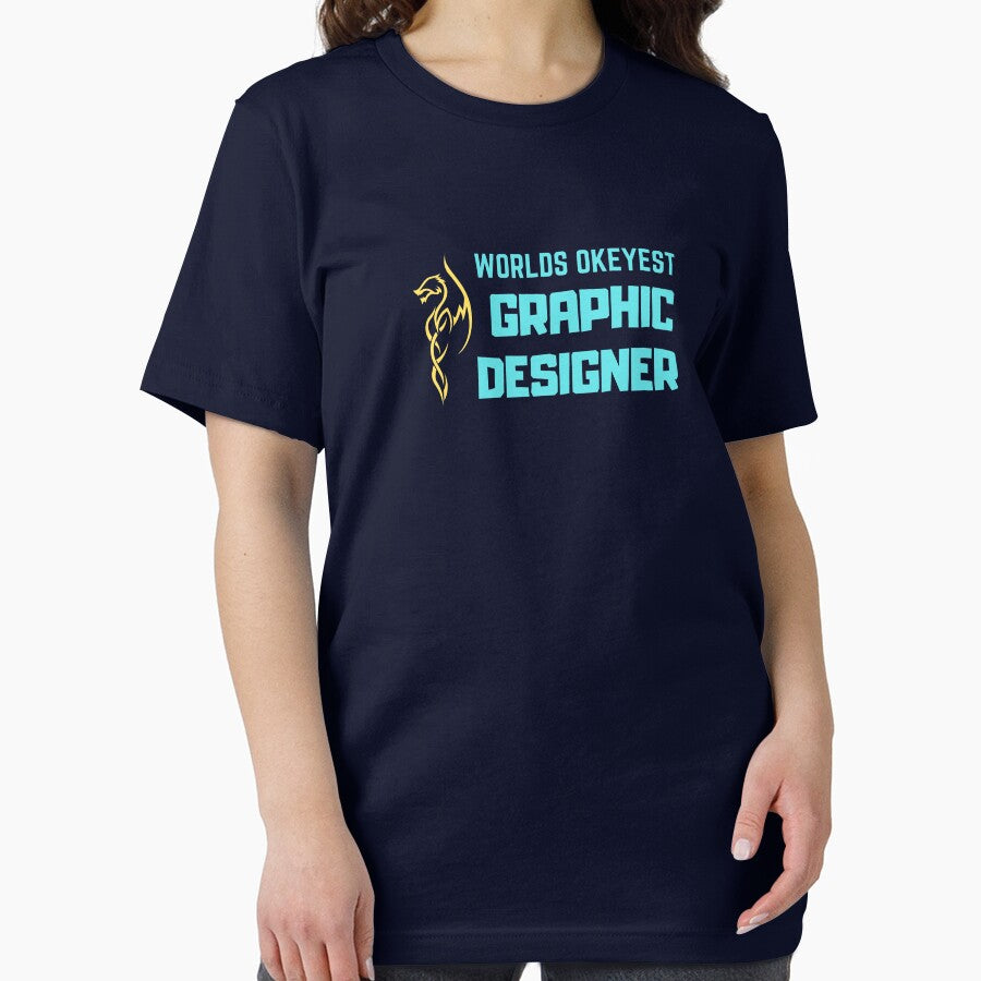 Worlds okeyest graphic designer t shirt for developers by ThreadHub
