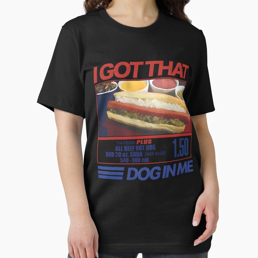 Retro Vintage I Got That Dog In Me Funny Hotdog Men Women by mjohnson9