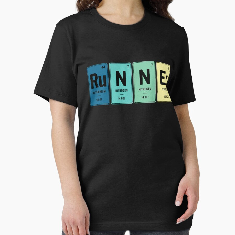Runner Periodic Table Science Marathon Runner by KarimSoCute