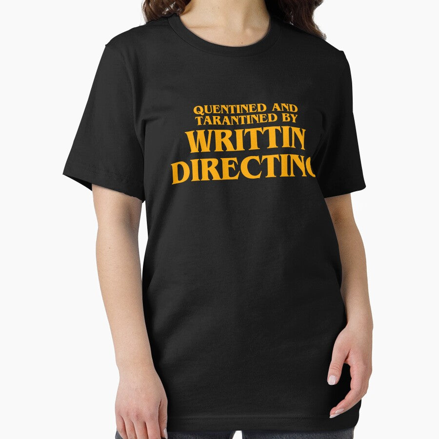 QUENTINED AND TARANTINED BY WRITTIN DIRECTINO ORANGE MEME by mjtcrp
