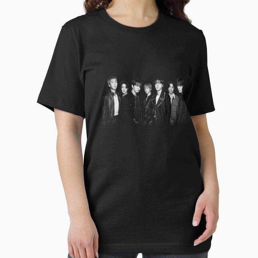 BTS Black & White Group Portrait by moamaxshop