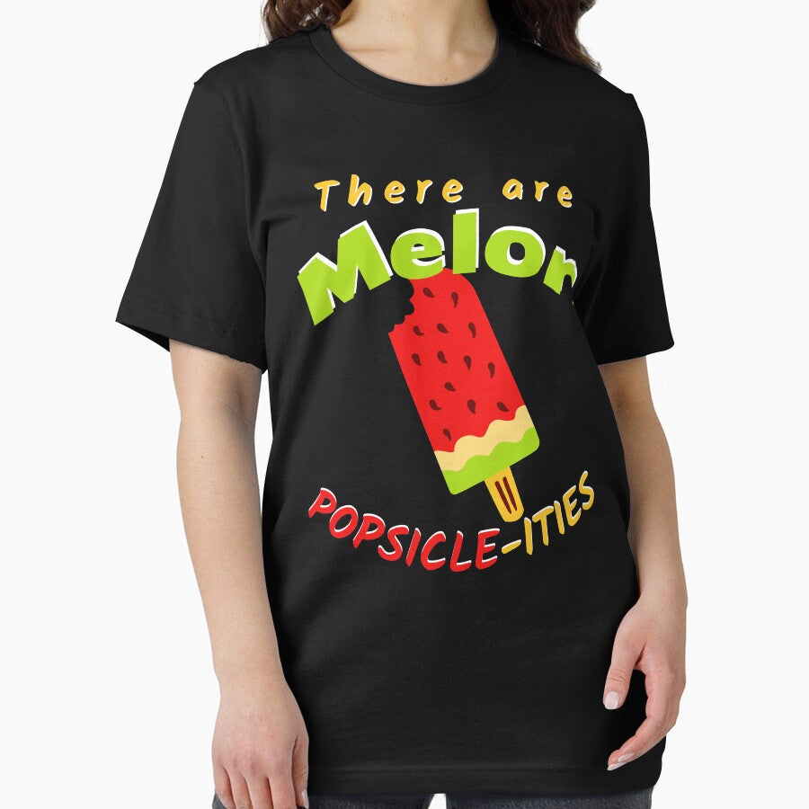 There are Melon Popsicle-ities |  There are million possibilities | Food pun by pod-plus-plus