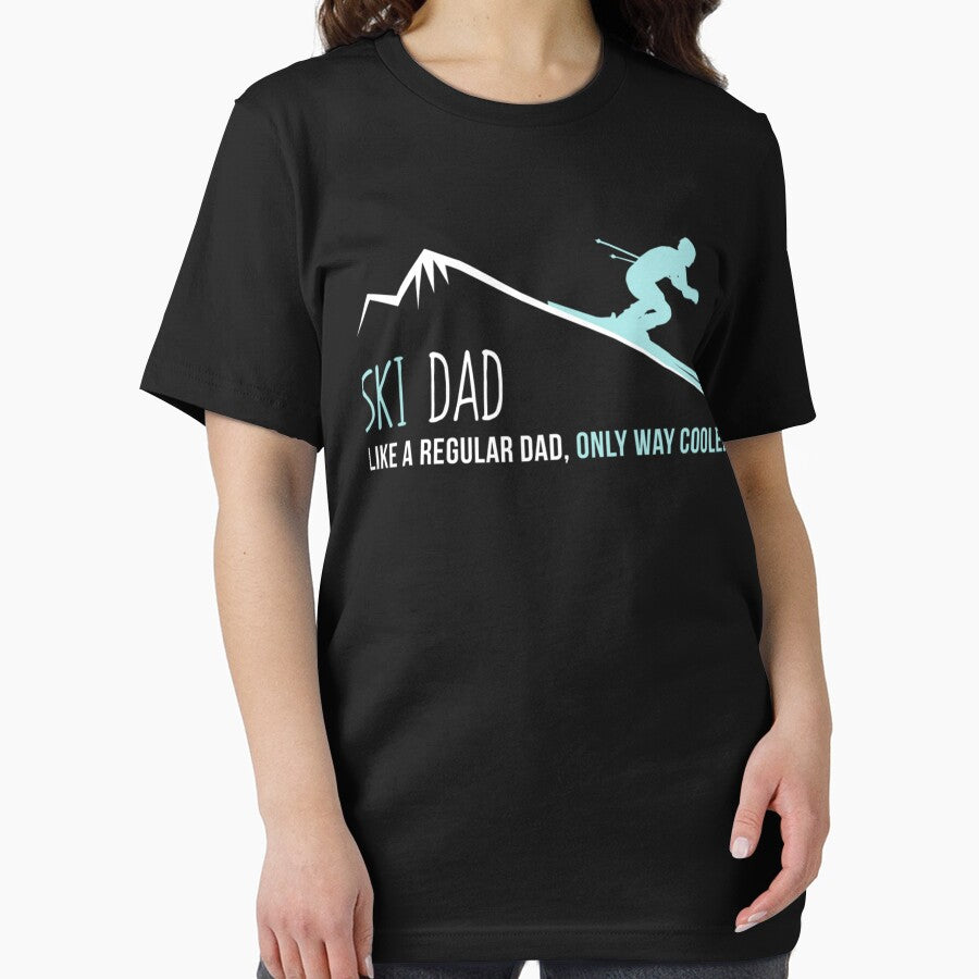 Ski Dad Funny Cute Winter Skiing by tammyrange