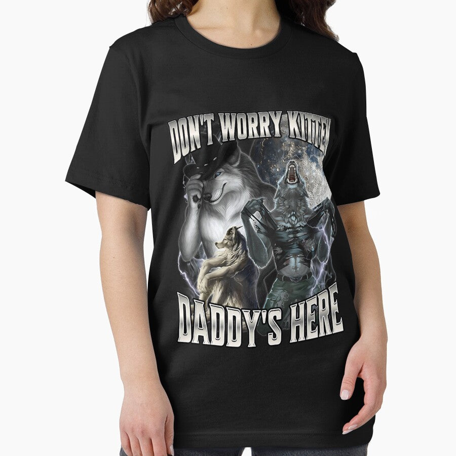 Don't Worry Kitten Daddy's Here Alpha Wolf Male Meme by KathieFaugh