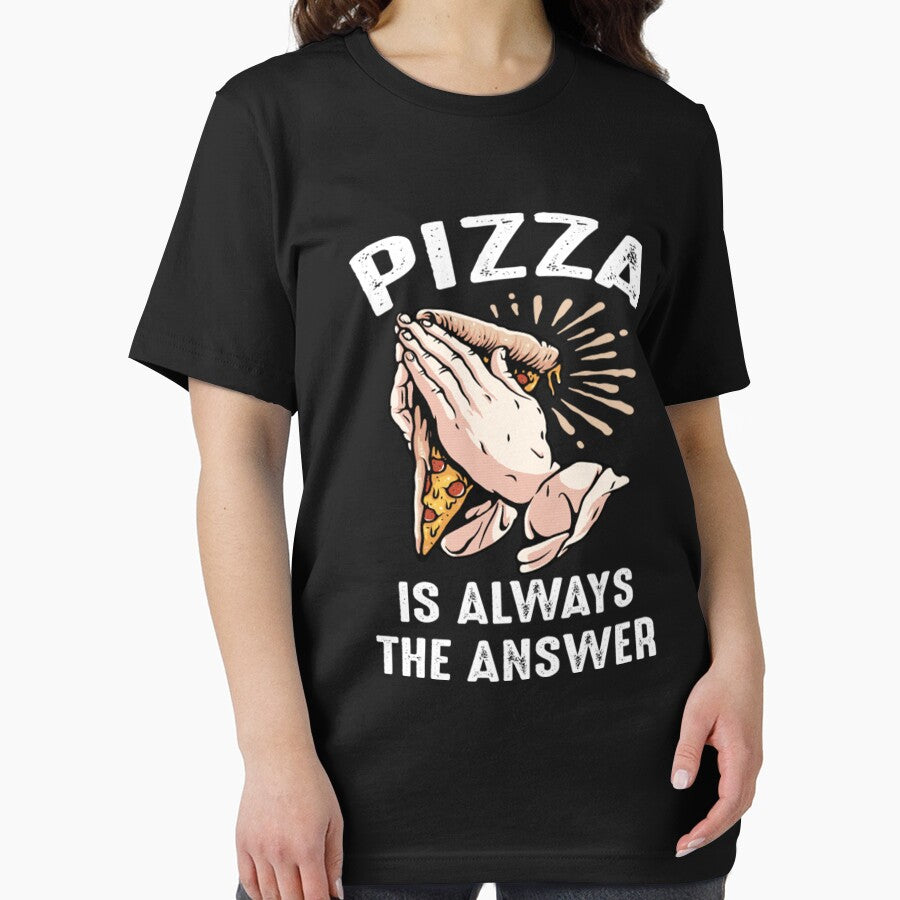 Pizza Is Always The Answer Pizza holic Praying Hands by TED-DESIGN