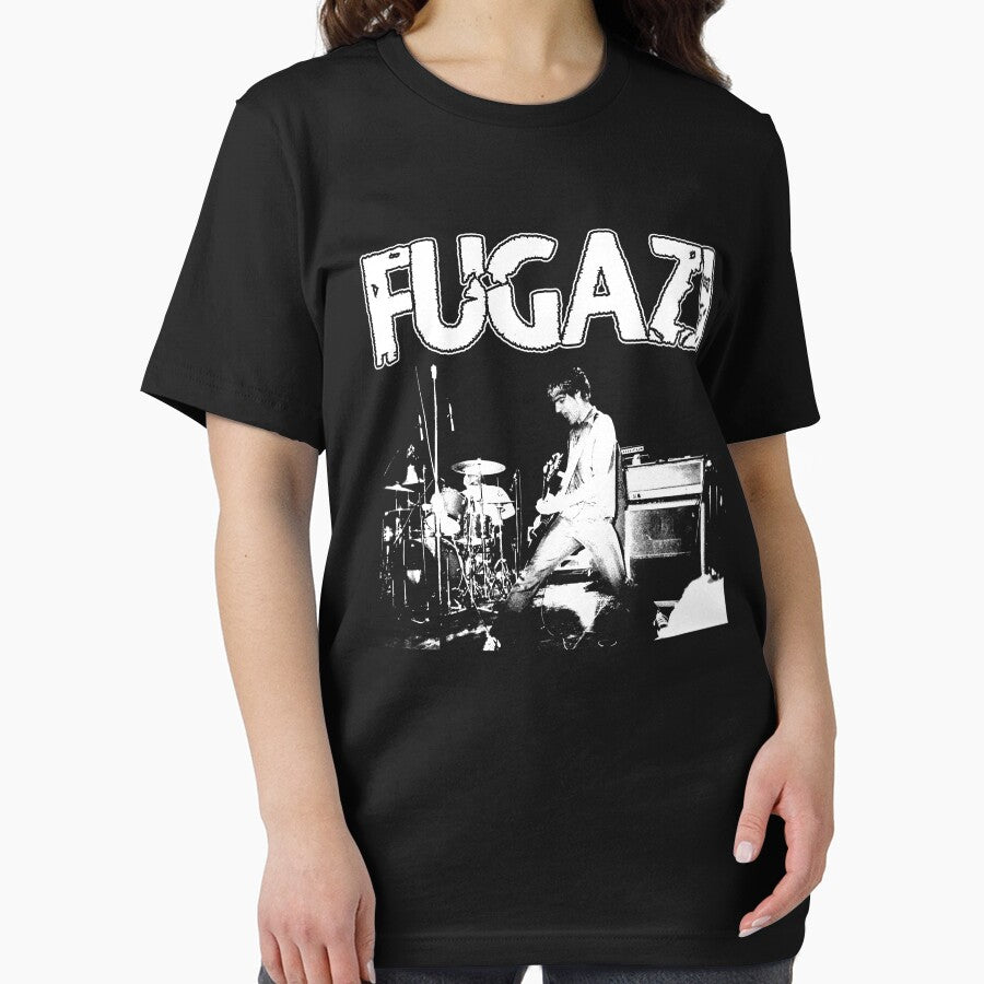 White Silhouette Art Punk Band by GlamRetro