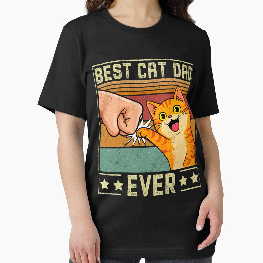 Best Cat Dad Ever Funny Cat Lover Gift by Ortigzitoun
