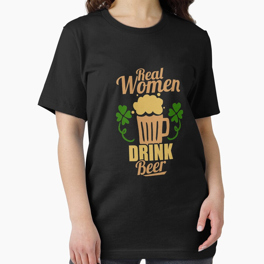 Real Women Drink Beer Cute & Funny Drinking Pun by perfectpresents