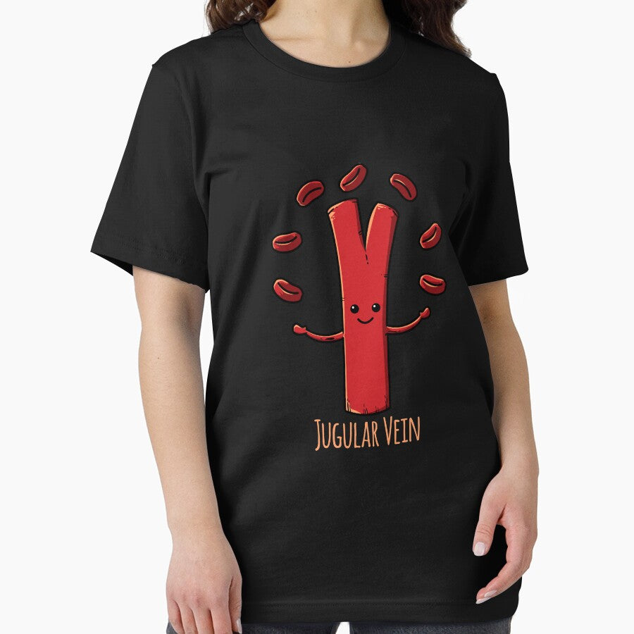Funny Anatomy Jugular Vein Nurse Doctor Medical Student by Essetino