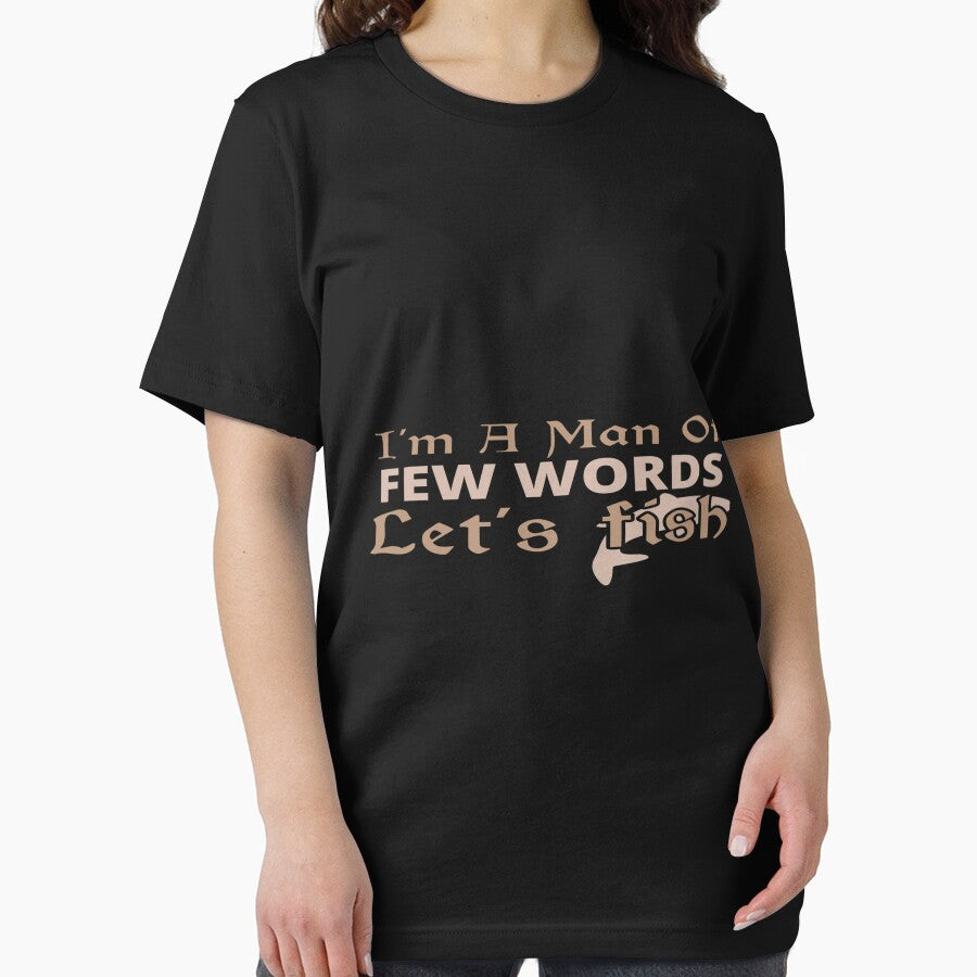 I am A Men Of Few Words Eat's Fish by phassystore