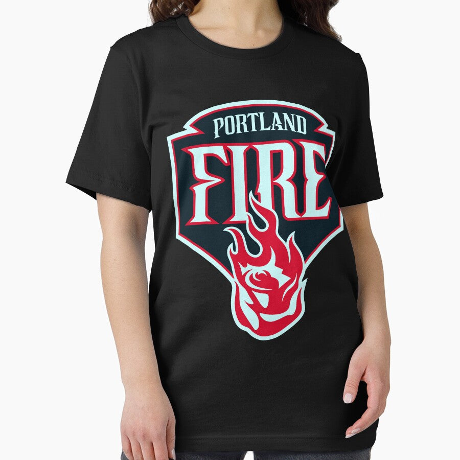WNBA Portland Fire Logo Shield Crest Emblem Basketball by Lyotirum