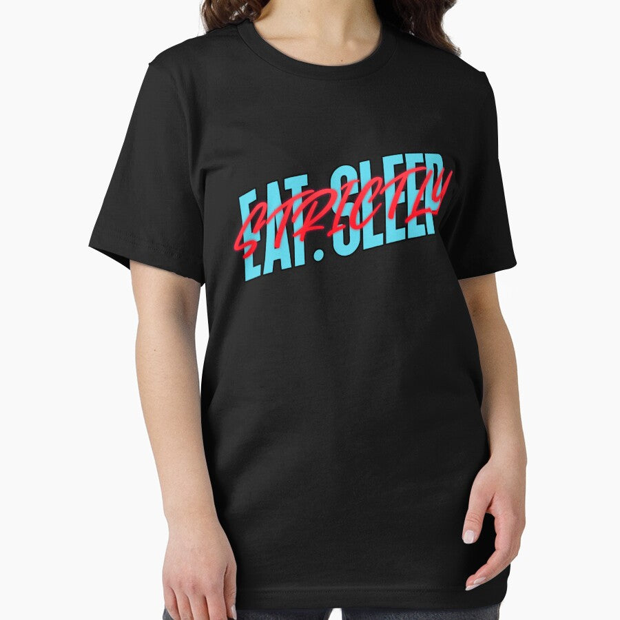 Eat Sleep Strictly Neon Sign by jacks-tees