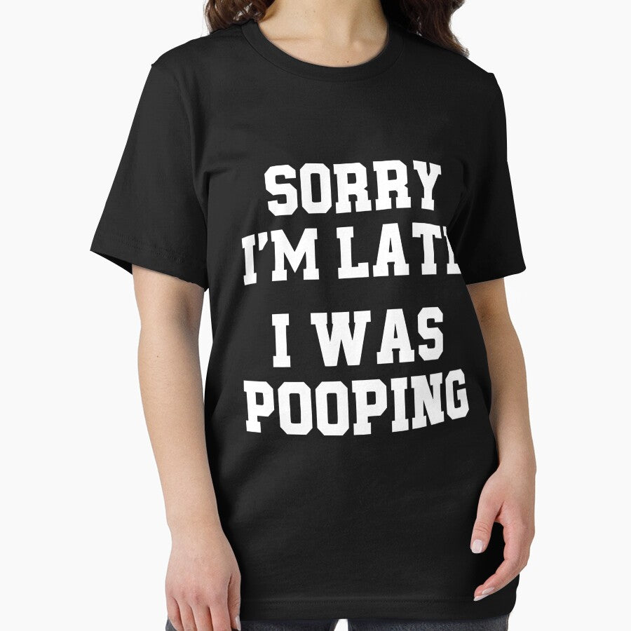 Sorry I'm Late I was Pooping Funny by ParksMattie