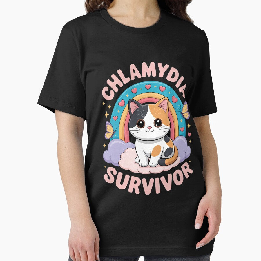 Chlamydia Survivor Cat Meme Embarrassing Adult Humor by sheenmi