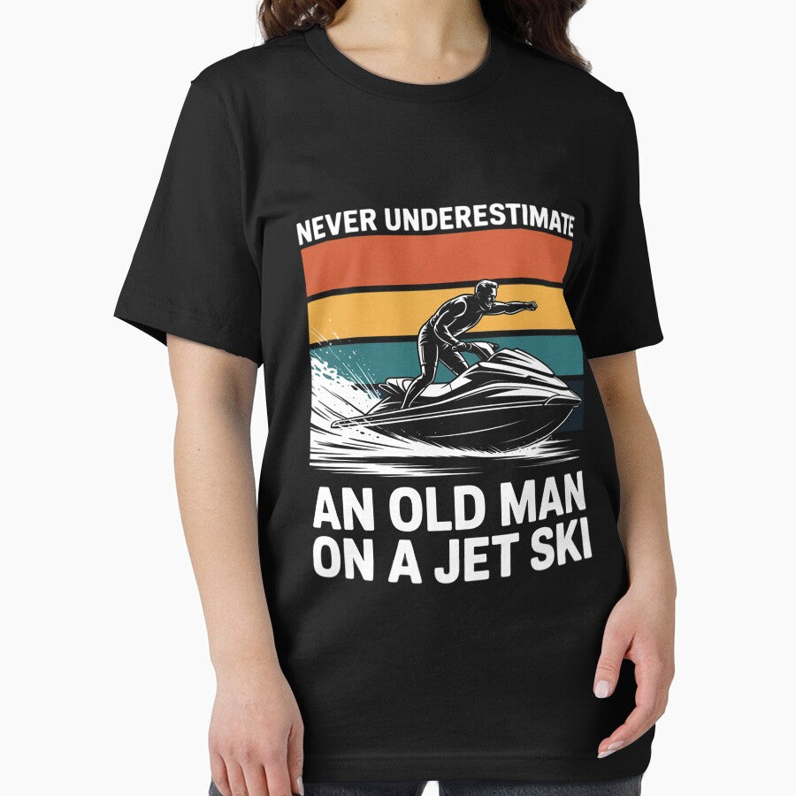 Never Underestimate An Old Man Water Sport Jet Ski by AnimeManga2D