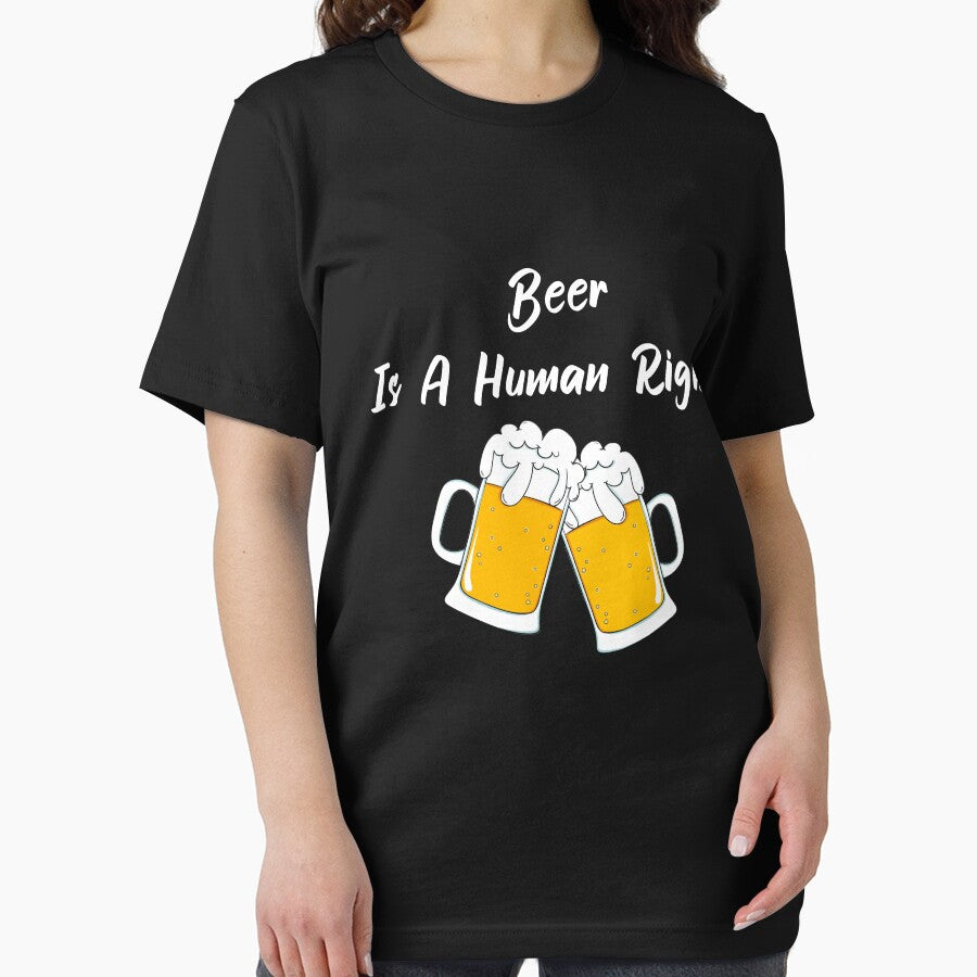 Beer is a human right, gift for christmas lover beer, drinks beers, a beer at a time by yssnyd