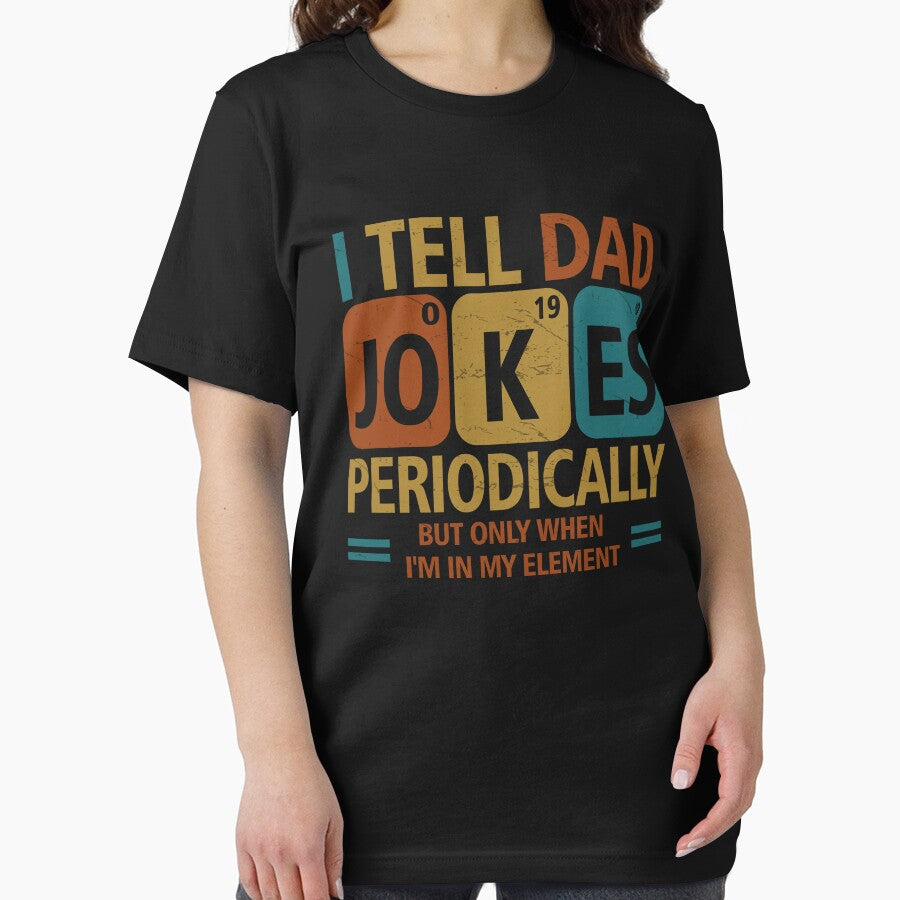 I Tell dad Jokes Periodically Element Vintage Father's Day by FernaRoje