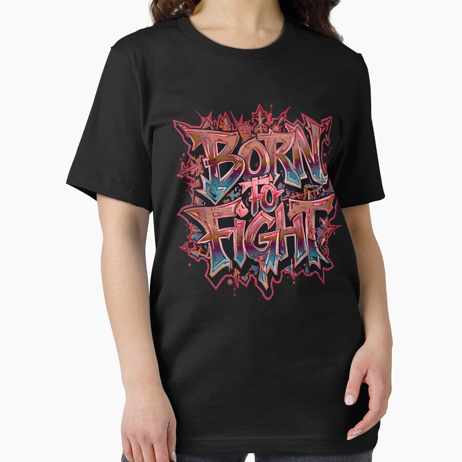 Born to Fight – Urban Street Art by typoinspired