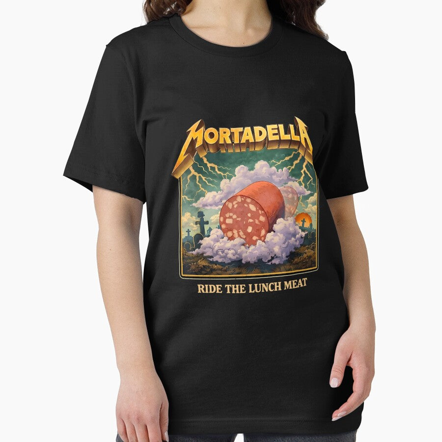 Mortadella Ride The Lunch Meat Italian Food Funny by RDGNR