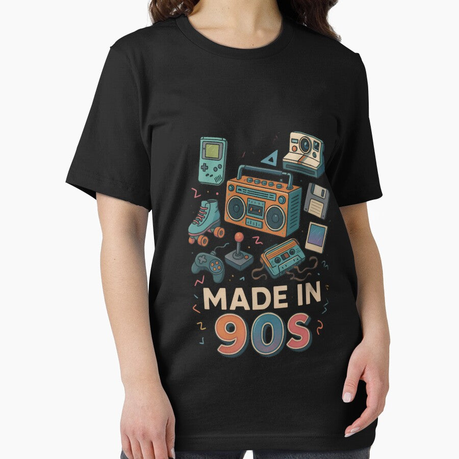 Made in 90s – Retro Vintage Nostalgia Design by Imaginationbeyond